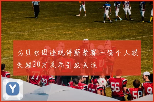 戈贝尔因违规停薪禁赛一场个人损失超20万美元引发关注